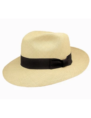 Klasyczny kapelusz panama - typ fedora :: Skoczów