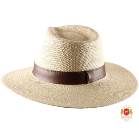 Kapelusz Panama Fedora Globetrotter