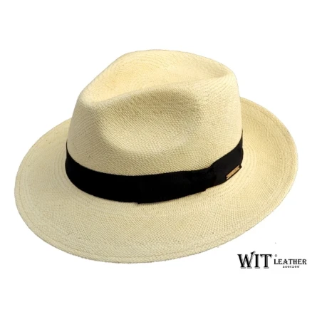 kapelusz panama fedora model Puerto Lopez Ekwador :: Witleather.pl
