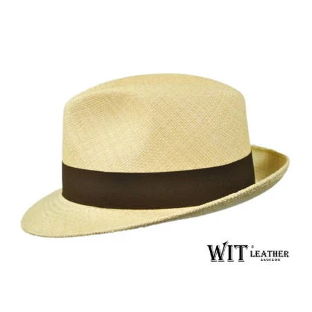 Kapelusz Panama Trilby :: Słomkowy :: Panama Ekwador