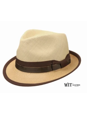 Oryginalny kapelusz panama model Puerto Cayo. Witleather.pl
