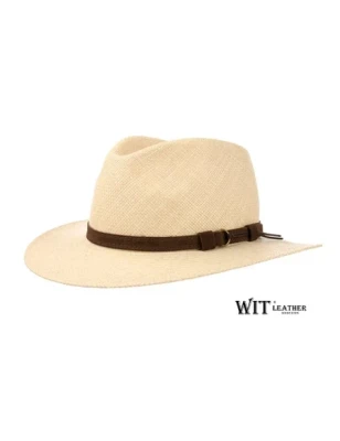 Idealny na upalne dni, kapelusz panama fedora model Wilson III. Witleather.pl