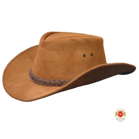Durham - skórzany kowbojski kapelusz typu western.