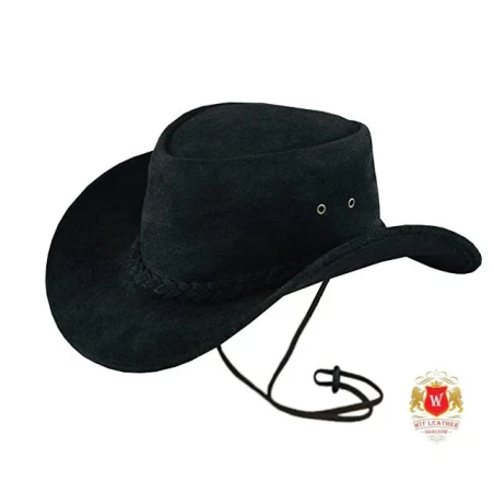 Kona - western, country skórzany kapelusz kowbojski.