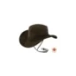 Kapelusz Skórzany Kowbojski Western Kona Brązowy
