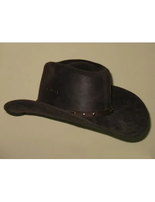 Skórzany kowbojski kapelusz w stylu western :: Witleather.pl Skoczów