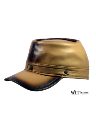 Oryginalna czapka skórzana konfederatka Bono. Witleather.pl