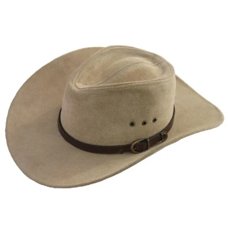 Kapelusz skórzany idealny na piknik country w stylu western. Witleather.pl