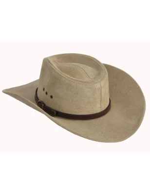 Kapelusz skórzany idealny na piknik country w stylu western. Witleather.pl