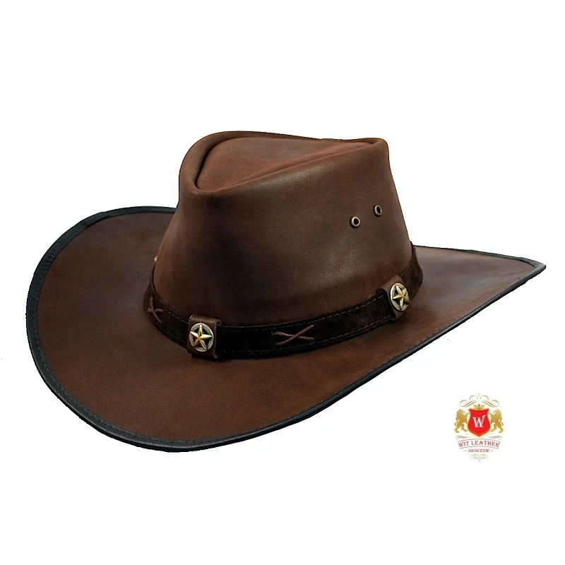 Kapelusz Skórzany Wild West