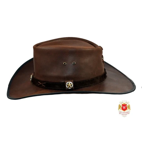 Kapelusz Skórzany Wild West