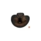 Kapelusz Skórzany Wild West III - postarzany podpalany