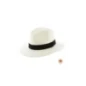 Kapelusz Słomkowy Fedora Verona Biały