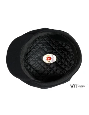 Czapka Szwedka Czarna :: Kaszkiet z Nausznikami. Wileather.pl