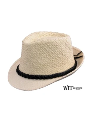 Kapelusz słomkowy trilby model Summer 2020: Witleather.pl Skoczów