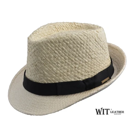Słomkowy kapelusz trilby Summer 2030 Witleather.pl Skoczów