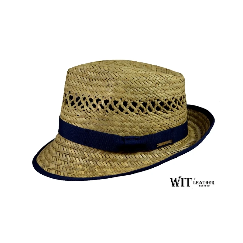 Kapelusz Trilby Słomkowy 377