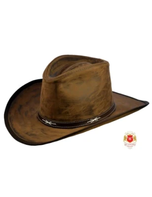 Kapelusz skórzany kowbojski Silverado II - Oryginal. Witleather Skoczów