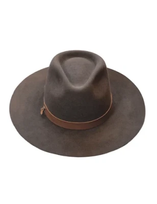 Kapelusz Włosowy Fedora Viking Outdoor Ciemny Brąz
