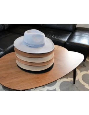 Kapelusz damski Fedora Light Jasny Popiel