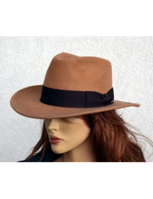Roxy - wełniany kapelusz w stylu Indiana Jones. Witleather.pl
