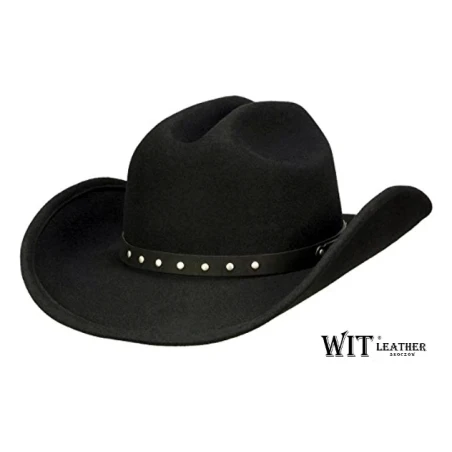 Kowbojski kapelusz wełniany model Country 44 z szerokim rondem. Witleather.pl