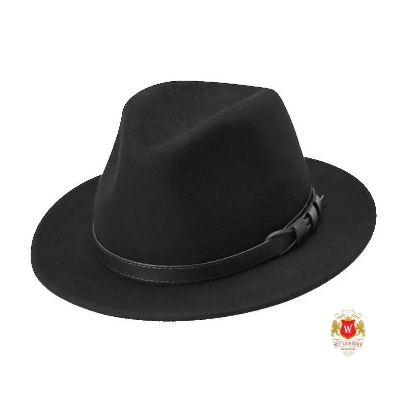 Kapelusz męski wełniany fedora Jackson