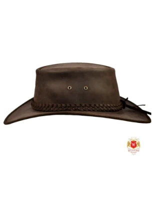 Kapelusz skórzany Hunter Outback