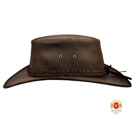Kapelusz skórzany Hunter Outback