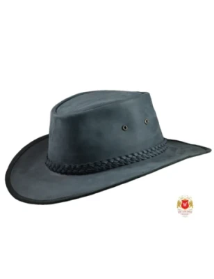 Hunter Outback Popielaty - kapelusz kowbojski Witleather.pl