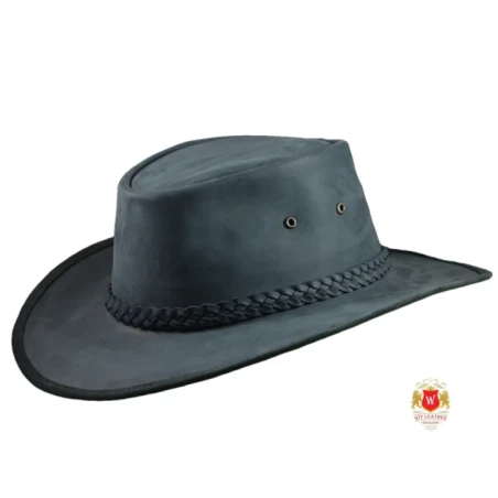 Hunter Outback Popielaty - kapelusz kowbojski Witleather.pl